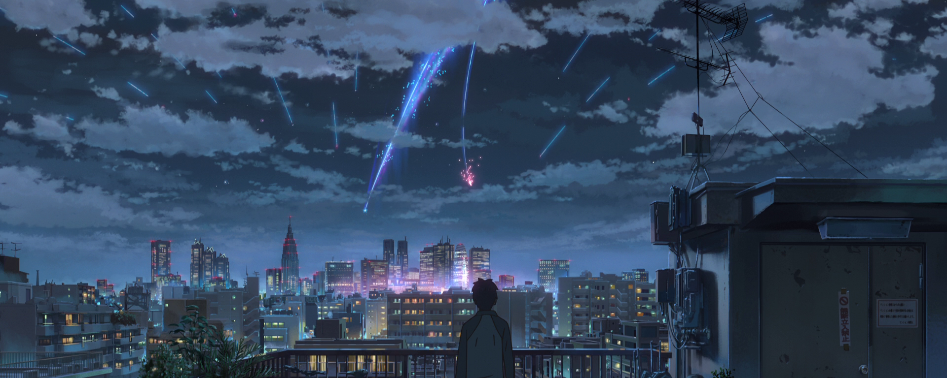 comet tiamat by taki - Your Name uma verdadeira obra de arte feita por Makoto Shinkai