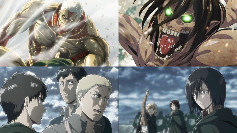 Colar Attack on Titan (Ataque dos Titãs) corrente Titas - Anime / Geek