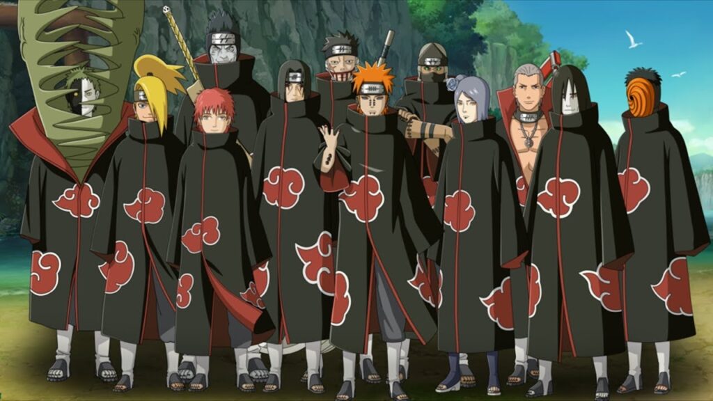 ranking de poder dos membros da akatsuki amd2 1024x576 - Akatsuki Organização Segreta