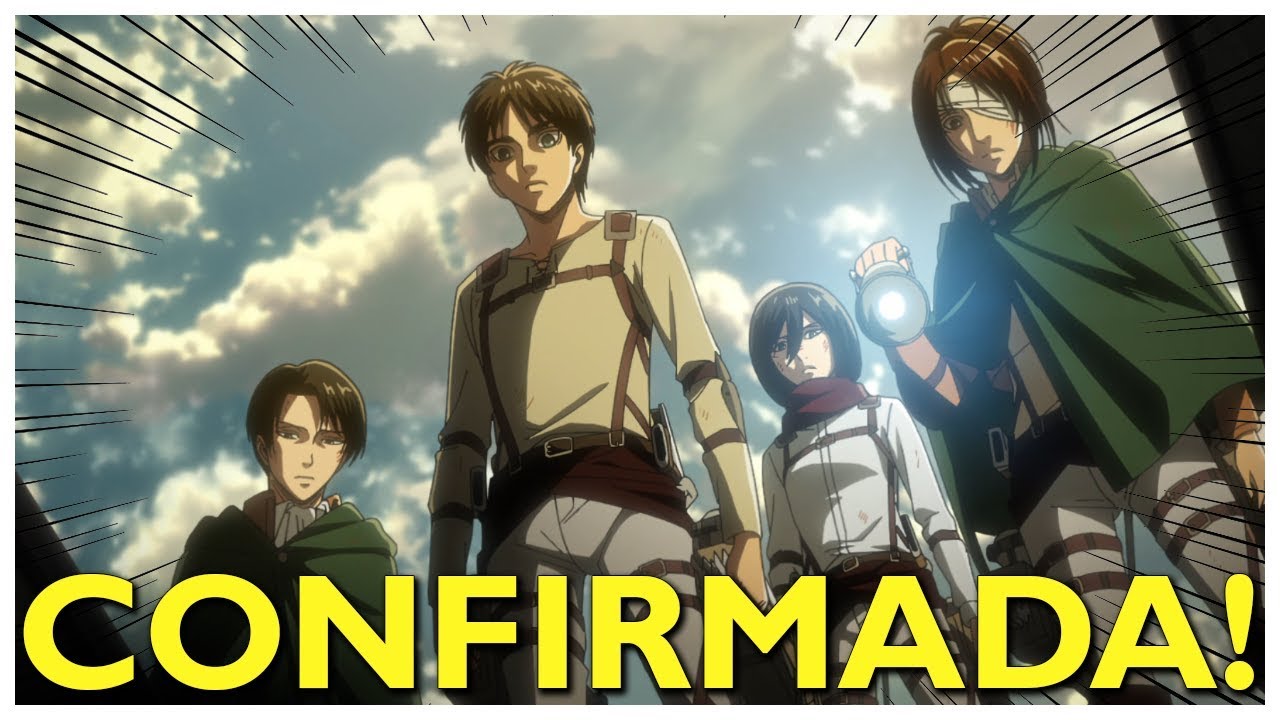 Revelado! Trailer do final de Attack on Titan