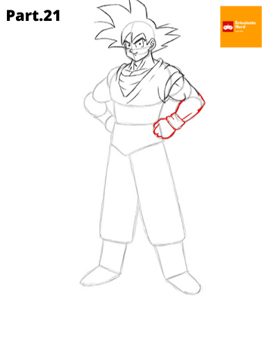 Como desenhar Goku de DragonBall - Guias de desenho fáceis passo a passo -  Howtos de desenho