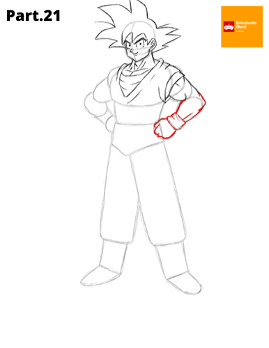 Como desenhar o goku! Aprenda desenhar o personagem de dragon ball!