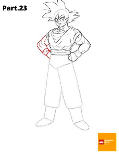 Passo a Passo Como desenhar o Goku - Dragon Ball Z 