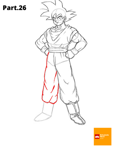 como desenhar o Goku do anime Dragon ball #comodesenhar #tutorial #dra