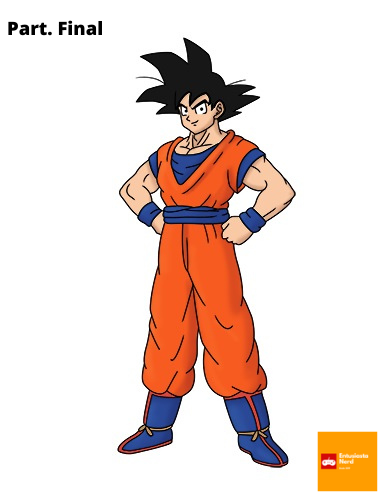 30 - Como Desenhar o Goku PARA INICIANTES (Passo a Passo) Dragon Ball