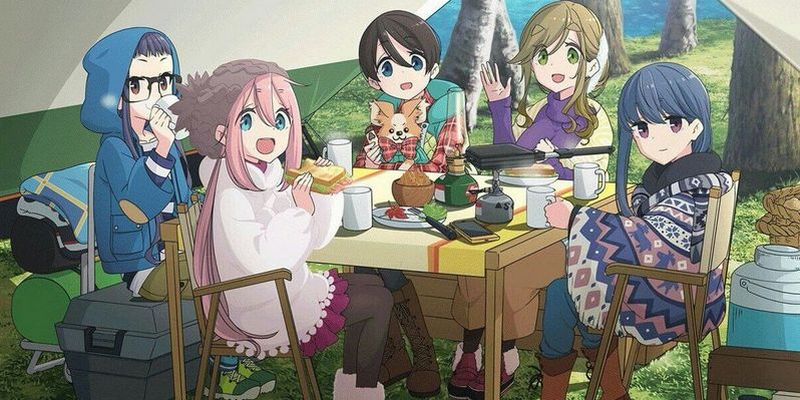 yuru camp 2 - Data de Lançamento da 3º Terceira Temporada de Yuru Camp (Análise)