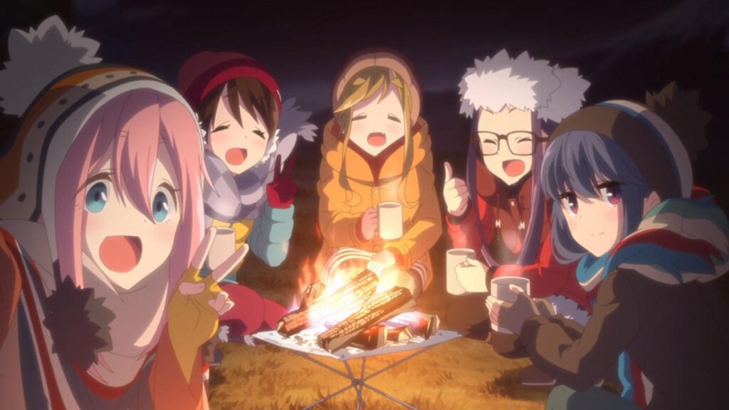 yuru camp thumb 2 1024x576 - Data de Lançamento da 3º Terceira Temporada de Yuru Camp (Análise)