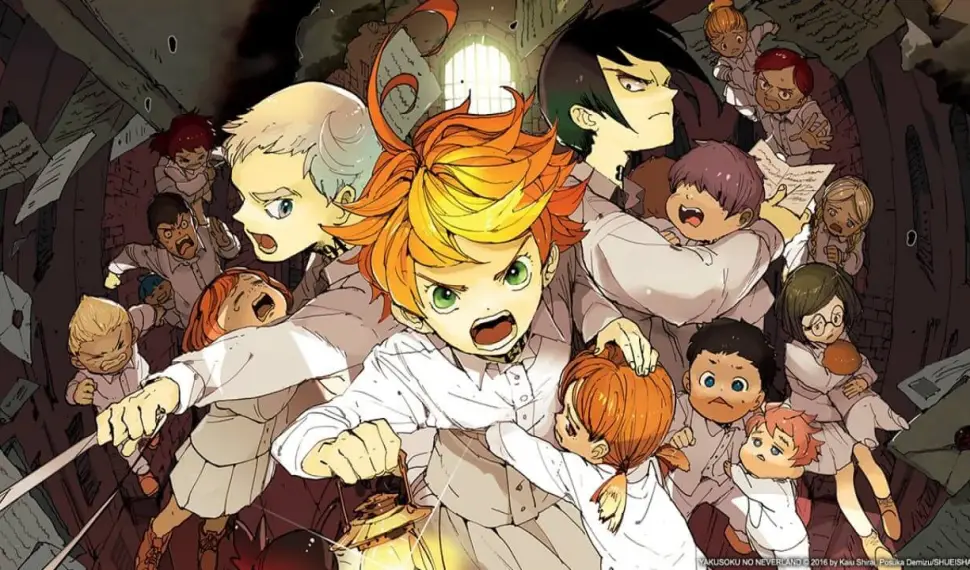 Yakusoku no Neverland 1280x720 1 - 1ª Primeira Temporada de The Promised Neverland (OPINIÃO POLÊMICA sobre ANIME)