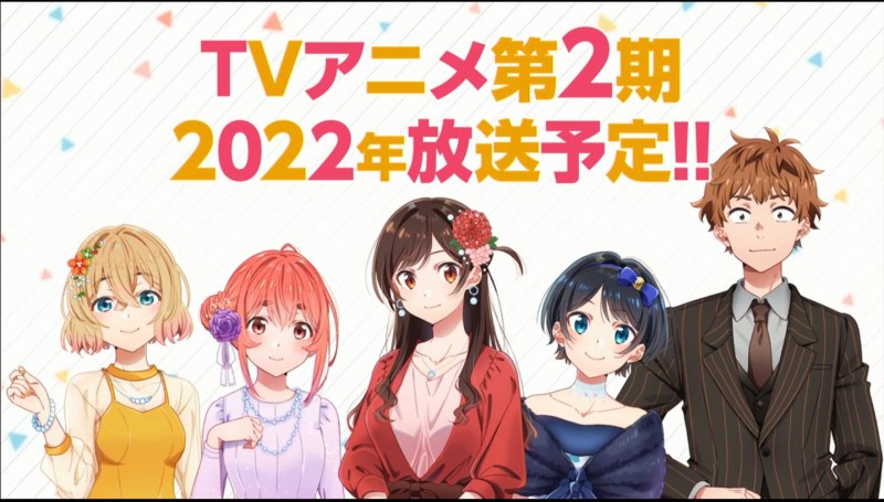 Rent-A-Girlfriend anuncia 2ª temporada anime – PróximoNível